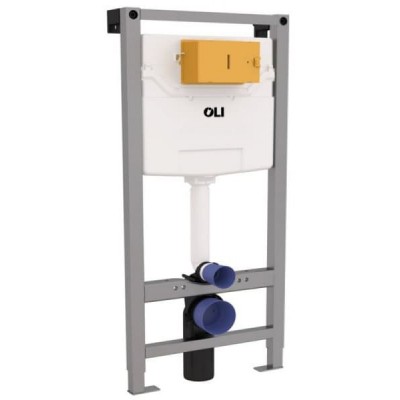 Инсталляция для унитаза Oli 120 Plus 885055 (177306) пневматическая